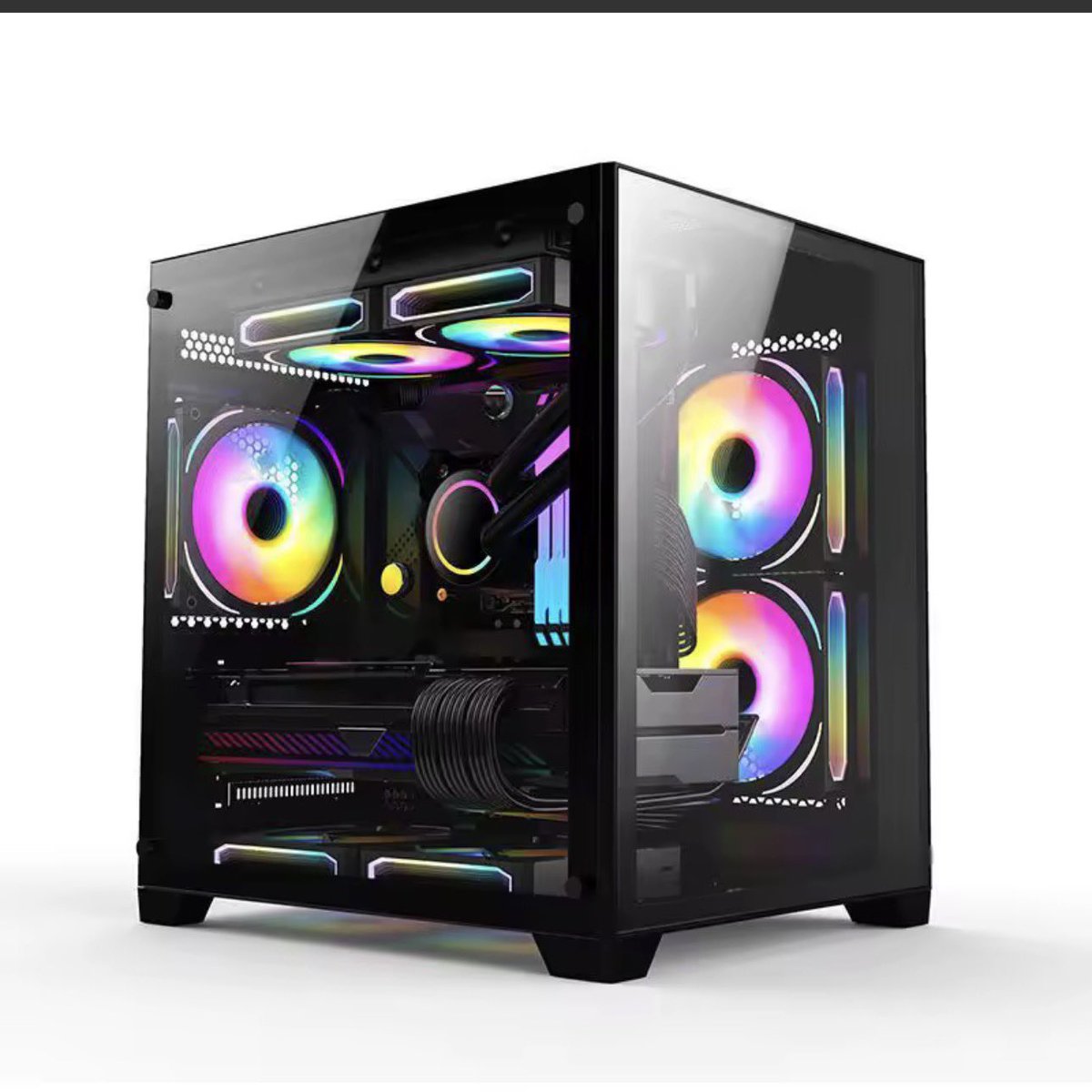 Hsam187168's tweet photo. لقد وجدت هذا للتو في AliExpress:  | R5 2600x 16G Ram 256T SSD RX580 Win10 Win11 كمبيوتر ألعاب مسبق الصنع A320m اللوحة الأم R5 2600X كمبيوتر مكتبي https://t.co/CrOKMwOI49 https://t.co/PUPgYLshEA