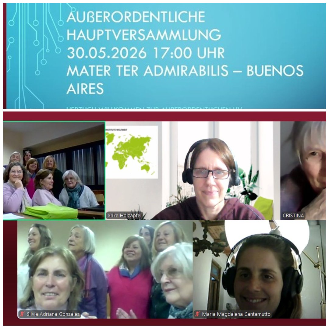 VDLDA1's tweet photo. Vielen Dank, Alejandra! Vielen Dank, Mater Ter Admirabilis Schule! https://t.co/QEhw1Wy6pr