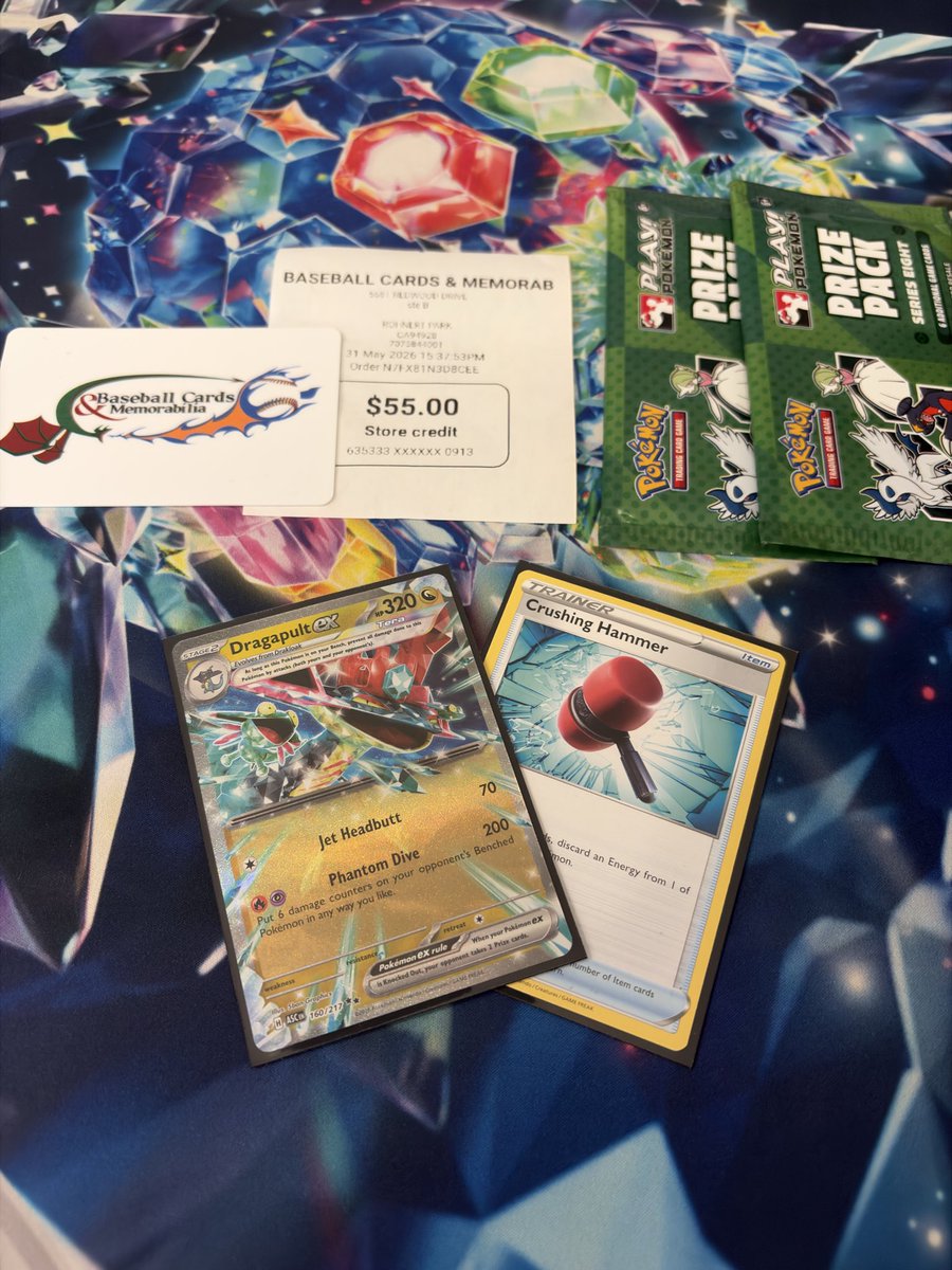 alejandro_wins's tweet photo. 🥇4-0 locals today :)

+2 Prize Packs  
+$55

#pokemontcg #prizepack #ptcg #leagueplay #dragapult #chaosrising #perfectorder https://t.co/9fZ1TSoqgV