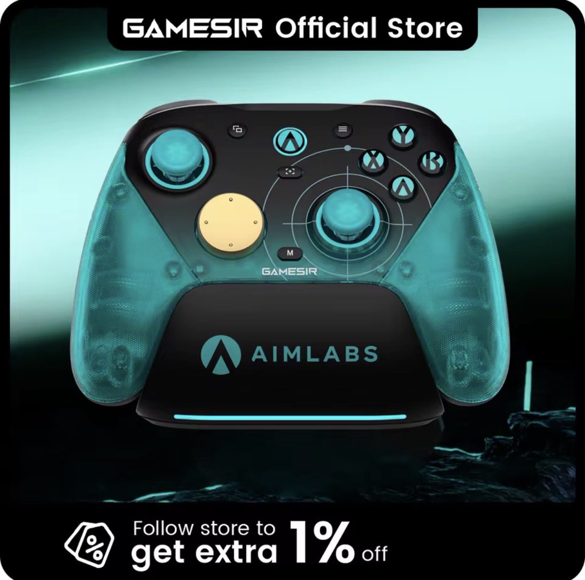 1TechDealz's tweet photo. عرض على كنترولر GameSir G7 Pro 8K Aimlabs Edition بـ297 ريال شامل الشحن 🔥🔥

رابط الكنترولر 👇🏽
https://t.co/tJR061vFLi

عشان تاخد العرض:
1️⃣ استخدم كود الخصم GCC1
2️⃣ ادفع ببطاقة الراجحي الائتمانيه او مسبقة الدفع

البائع المتجر الرسمي لـGameSir في علي اكسبرس https://t.co/e4pKkxI6B4