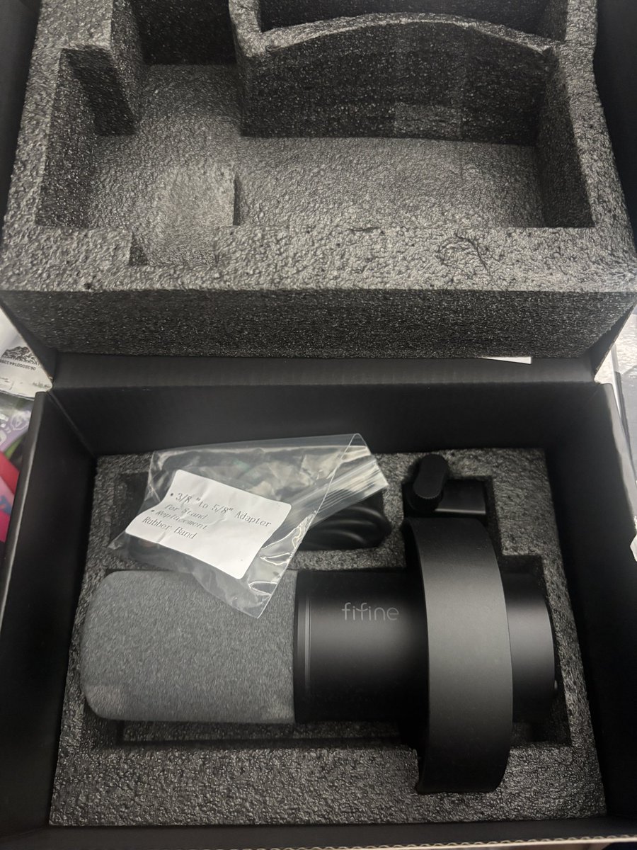 ATPTPodcast's tweet photo. New mic arrived.

⚙️ New episodes coming soon. 

#MyPKMNStory https://t.co/rDe5hIlsQo