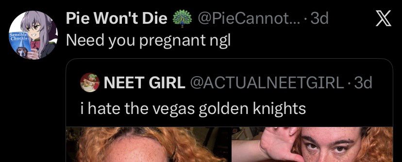 Saphnir's tweet photo. @ToriProductionz She isn’t the only one he says this too and it doesn’t surprise me esp. after looking through his disgusting posts on his profile. 🤮 He definitely doesn’t have a GF if he talkings like this online for everyone to see. 

Already blocked him 🙄 https://t.co/qHtiTiiBA6