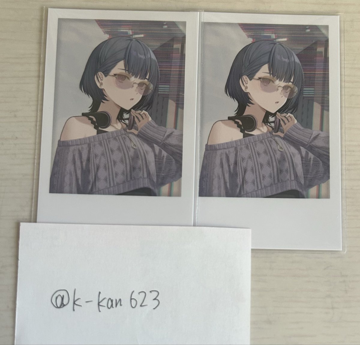 k_kan623's tweet photo. @igrs_drs 初めまして、おはようございます。検索より失礼致します。
画像の2枚所持しているのですが、💖をつけさせて頂いたものと2:2での交換は可能でしょうか？
ご検討の程よろしくお願い致します。🌷 https://t.co/kQOWH1cJaW