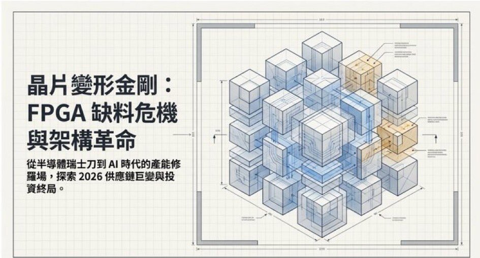 unclestocksnote's tweet photo. 2026年全球FPGA缺料危機 
一邊看馬刺比賽一邊完成說好久的報告。

我想用最簡單的方式解釋甚麼是FPGA，為何他也變缺少、對產業的影響是甚麼、再來對於台日美的影響在哪裡、產業的因應策略是甚麼，最後講到我們投資者應該如何去思考�� https://t.co/pCvXMQVuwt