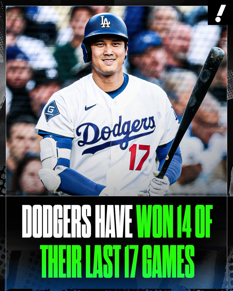 YahooSports's tweet photo. L.A. stays on a roll after a 9-1 win over Philly on Sunday ⭐️ https://t.co/0Sa7QEvNdm