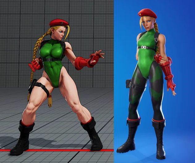 LavenderGhast's tweet photo. But Cammy can't have her legs out. https://t.co/fkY9os3m0q