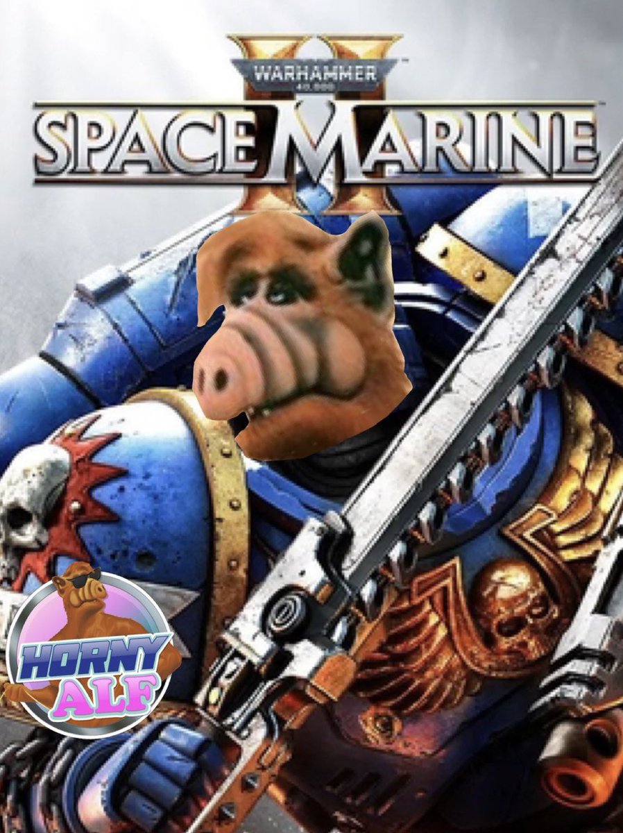 Hard_Furry's tweet photo. Going live at 8pm Central for more xenos and heretic smashing action in Space Marine 2. For the Emperor!!!!

https://t.co/yJpiORQk8J https://t.co/BnzgLALmvX