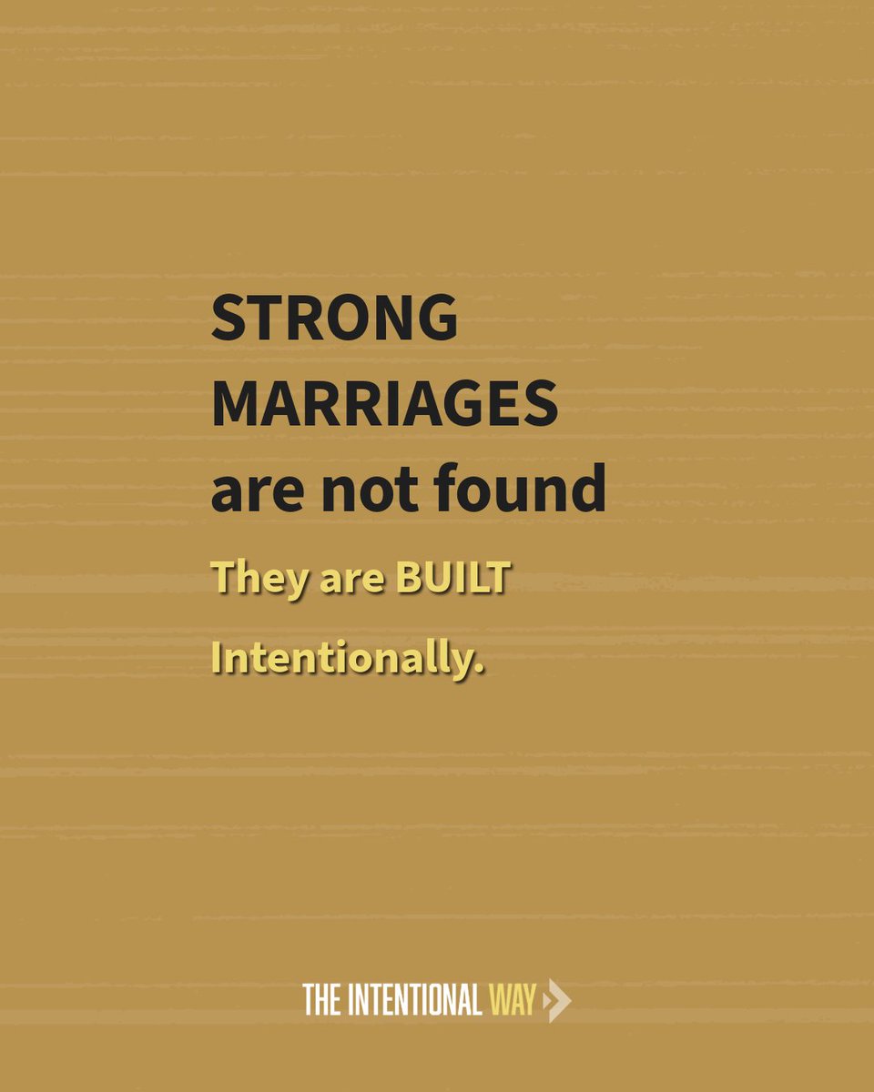 bvignery's tweet photo. Strong marriages are not found.

They’re built intentionally.

Not through perfection.
But through grace, healing, honesty, and choosing each other again and again.

Healthy marriages are built on purpose. https://t.co/lCeYWrPkQt