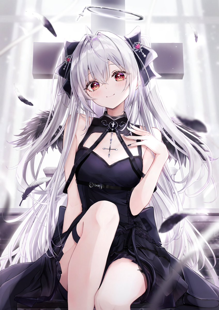 黒羽あやめ@堕天使VTuber tweet media