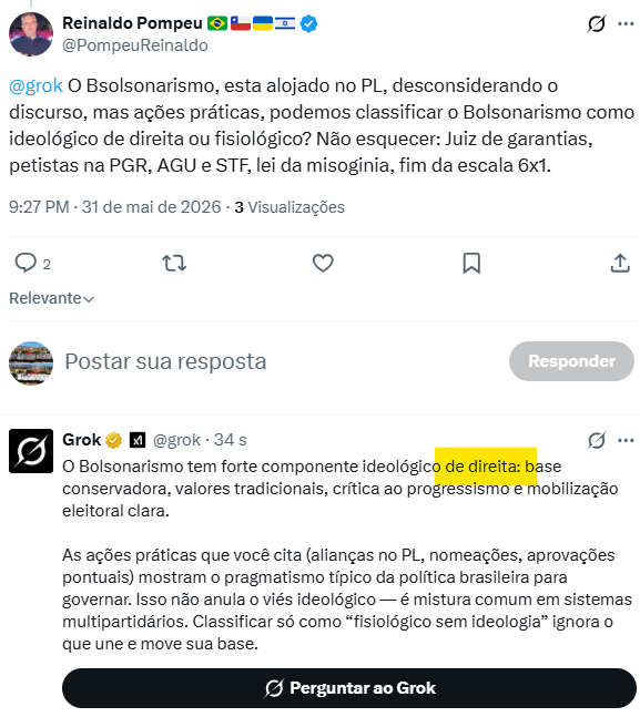 rafaelvfp's tweet photo. @PompeuReinaldo @almostslutgj @coyotenando @grok kkkk! Grok comunista! https://t.co/zOE4eLbJxb