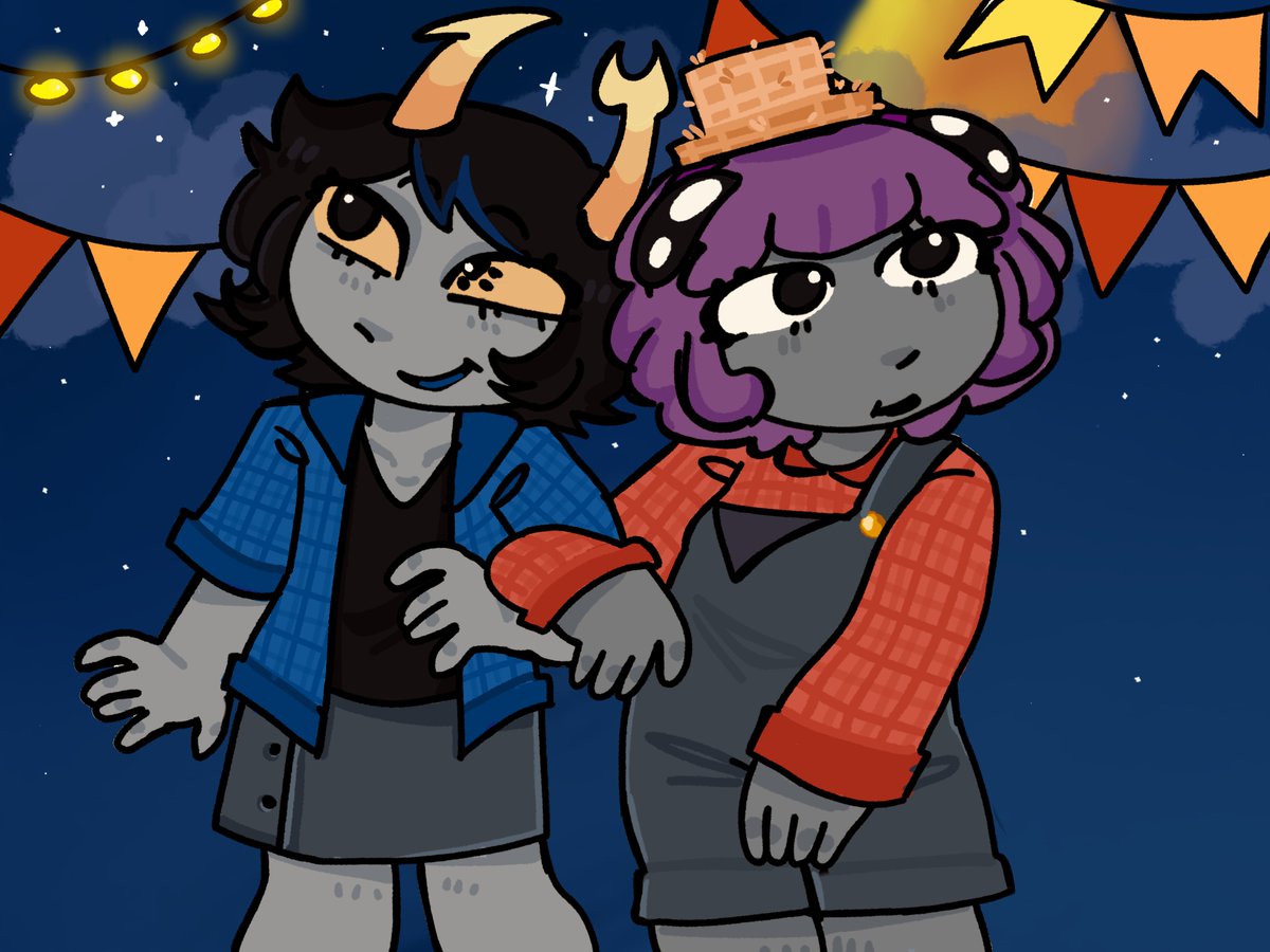 ILikeVrislac's tweet photo. Day 23 - FESTA JUNINA!! Also, happy pride :D https://t.co/NMPxY0xEH8
