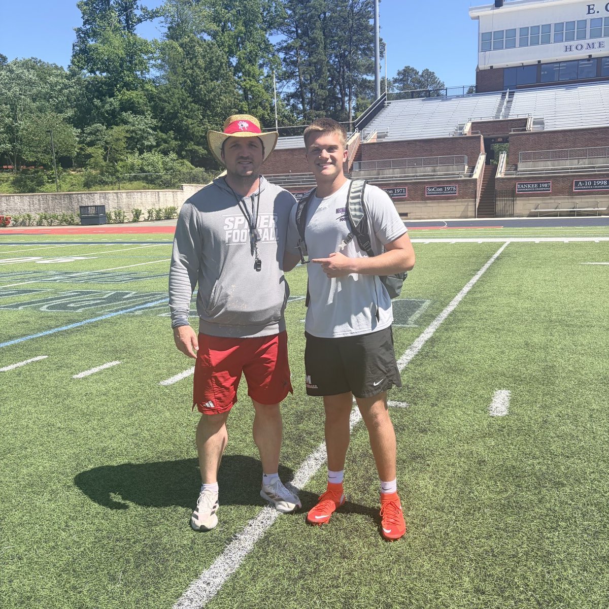 CamdenMetzger12's tweet photo. Had a great time at the @URSpidersFB camp looking forward to staying in touch and being back to a game this fall.
@RussHuesman @thejhuesman14 @CoachM_Cummings @carljfred @robkingscouting @homeboyz7v7 @KhrisMartin2024 @undefeatedqbt @mdotbell_ @QBUniverseQBU @QBUselect @WillVapreps @mvillehighfb @GoLions1934 @aleceberle54 @LeRoneRocGray