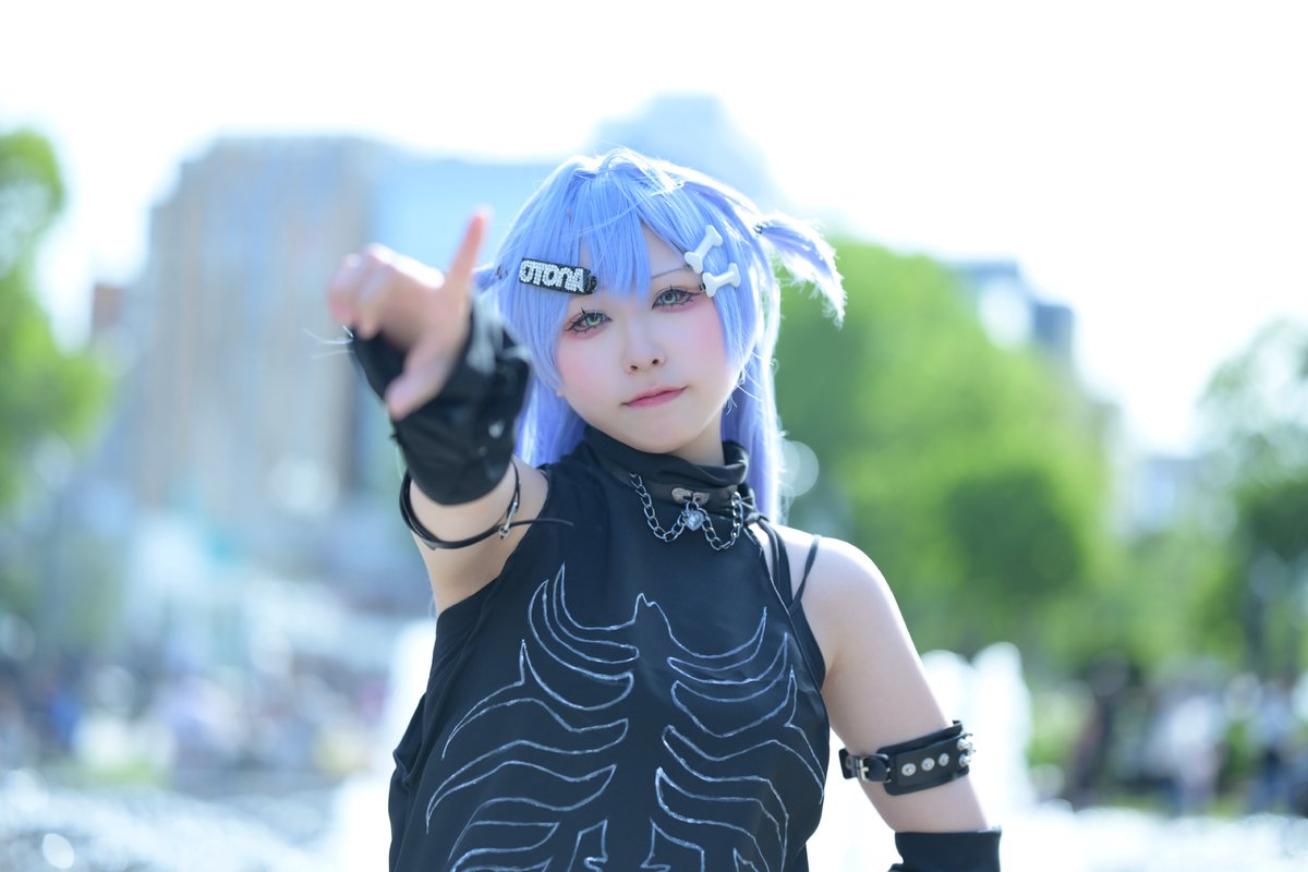 コスプレ Cosplay ぶいすぽっ！ ほねほね担当 夜乃くろむ💀⛓️ Photo