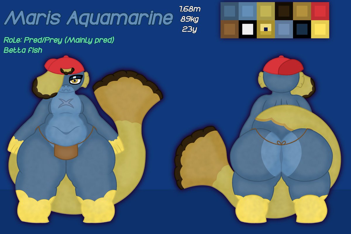 kael_minus's tweet photo. CW: Butt, Chubby

Maris Aquamarine is my newest OC and I'm already preparing some really cool art for him :3c https://t.co/yChzn1apMm