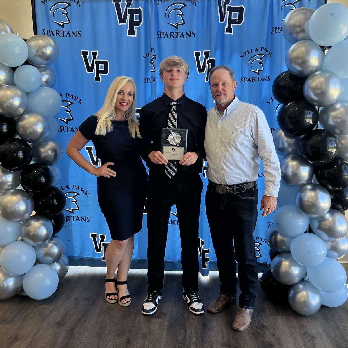 JohnnyCarcich's tweet photo. Incredibly grateful to my coaches, teammates, and family for an amazing Freshman season, capping it off with team MVP honors. Ready to carry the momentum into Summer ball. https://t.co/rogdg8tZab