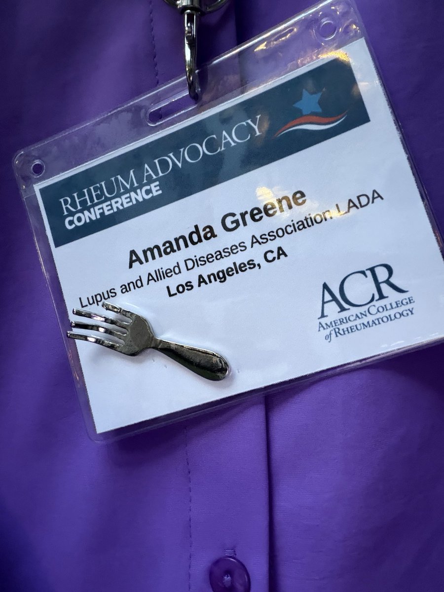 LAlupusLady's tweet photo. at the @ACRheum ‘s
#RheumAdvocacyConference26
“amplifying patient voices” representing @LADAOrg - as a person living with #Lupus & other #Rheum diseases.
#LupusAwarenessMonth https://t.co/rgrYfi06X0