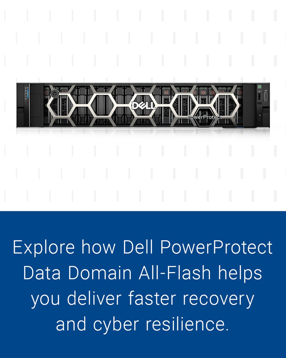DellTechPartner's tweet photo. Drive Cyber Resilience at Scale: Help your customers recover faster and protect critical data with confidence.

Explore how you can create more value for your customers today. ➡️ https://t.co/yKtUwywp7k https://t.co/BGxBuJqp17