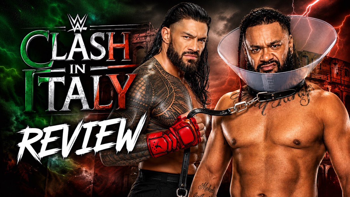 TaylorWrasslin's tweet photo. The Bloodline Drama Is Getting OLD! | WWE Clash in Italy Review  https://t.co/XDj41xnFFA via @YouTube 

As Michael Cole put it, the Samoan Werewolf has been DOMESTICATED… https://t.co/uLBA9Wek0L