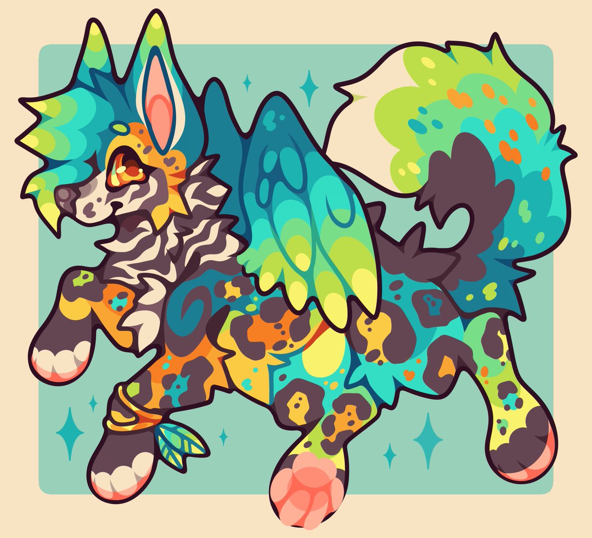 ZorbiaArt's tweet photo. macaw fox!! 🦊 🦜 https://t.co/CmqRiaxhA6