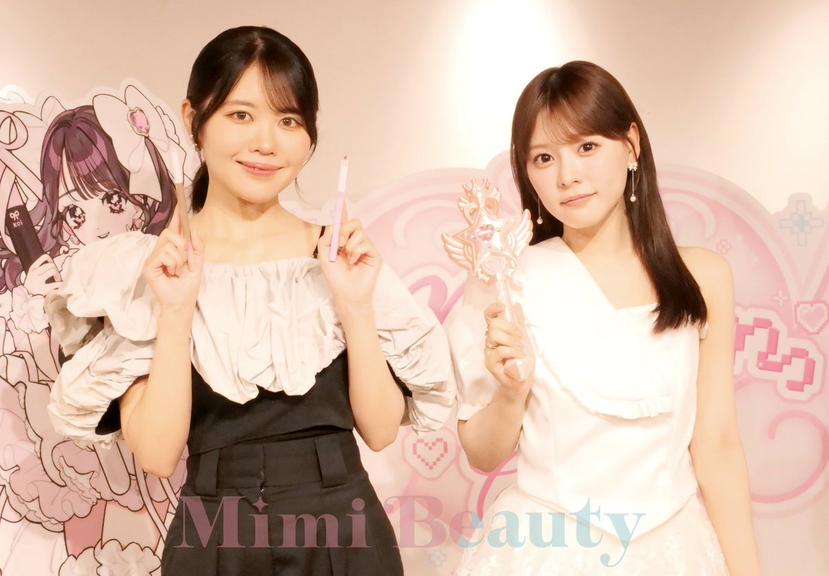 MimiBeauty__'s tweet photo. minum ブランドアンバサダー 齊藤なぎささん＆ヘアメイクアップアーティスト 夢月さん登場💖
新作発表会に参加してきました！minumの新作は”落ちない夏”がテーマ。
齊藤さんも夢月さんも、あのバズアイライナーと影色ライナーが一つになった「うすこいマルチWライナー」を大絶賛していました✧ https://t.co/Rm7fJhhlt9