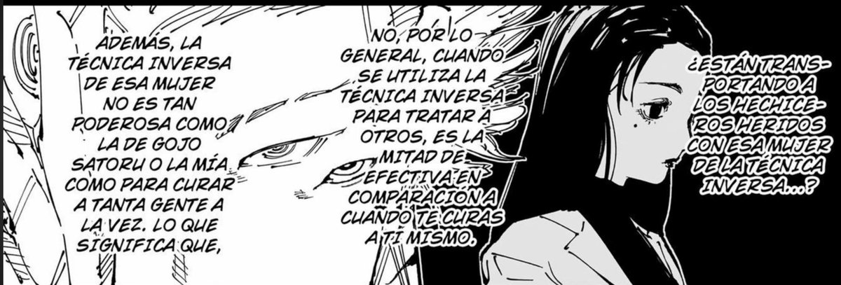 Ekko_Red's tweet photo. @6uccha @KenjakuFan @Sanguchemaster_ Yuji se regenera después de que Sukuna lo corta y este mismo dice que debió aprenderla por su propia cuenta, ya que al intentar usar RCT en alguien más esta pierde la mitad de su eficacia https://t.co/fVroeiJgKW