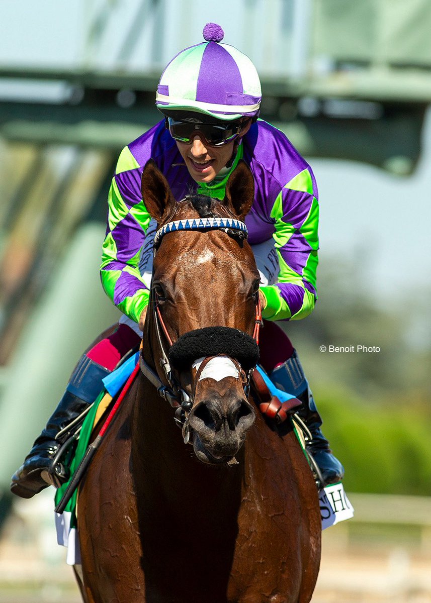 benoitphoto_'s tweet photo. Stronghold and jockey Antonio Fresu win the Grade III, $100,000 Triple Bend takes, Sunday, May 31, 2026 at Santa Anita Park, Arcadia CA.

View all our photos at https://t.co/GRX92DKjLs 

© BENOIT PHOTO https://t.co/D72h1fpfpy