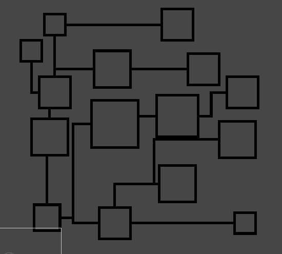 Nand_Gatee's tweet photo. #unity2d #unity #gamedev #roguelike
なんか葡萄みたいなキモいマップを自動生成するやつができた https://t.co/snaBYUCo54
