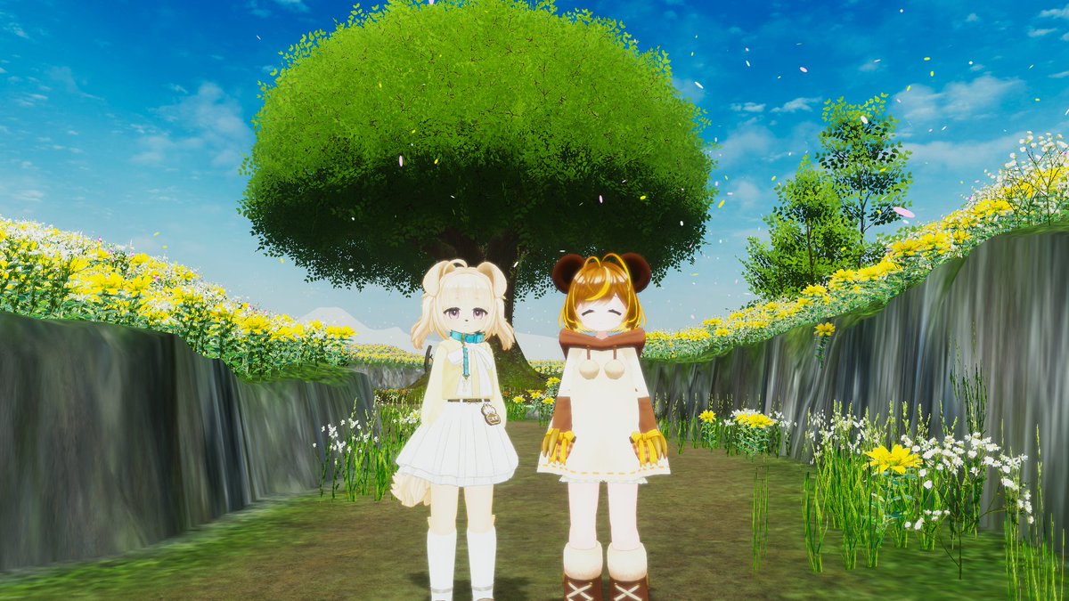 Bloom_3D_Studio's tweet photo. おはよ～ん☀
金曜にお休みもらってたから仕事がとんでもない事になってるよおおお( ;∀;)

ワールド：Memories of gentile breeze
作者：くろに/Kuroniさん
#Bloom3DStudio #VRChat #VRChat_world紹介 https://t.co/cQWEXP0ga8