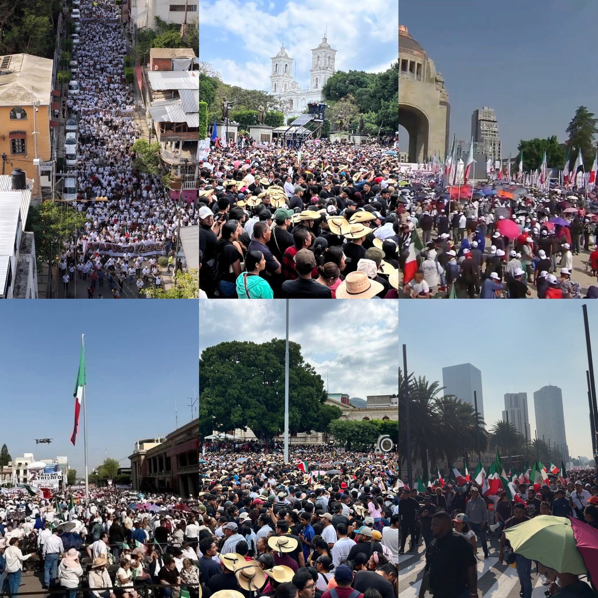 doncata's tweet photo. "El tigre" despertó en cada rincón de México y acompañó con fuerza e historia a nuestra Presidenta @Claudiashein por todo el país. Hoy, ese pueblo organizado sigue rugiendo con fuerza y convicción, firme en la defensa de la transformación. ¡La lucha sigue con ella! 🐅🇲🇽 https://t.co/f47Vp3ze6M