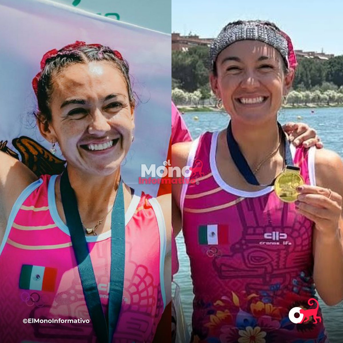 MonoInformativo's tweet photo. ¡¡ORGULLO MEXICANO!! 🥇🇲🇽👏🏻 | Kenia Lechuga gana la medalla de oro en la Copa del Mundo de Remo 2026, celebrada en Sevilla, España.  

#ElMonoInformativo. https://t.co/xkEHMTsuc2