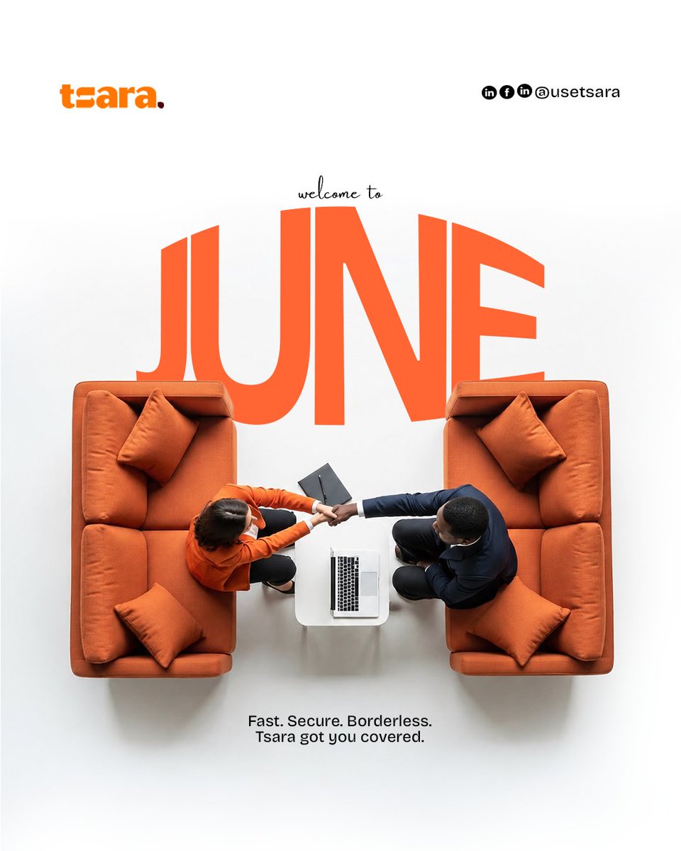 usetsara's tweet photo. We welcome you to June🧡
Happy new month https://t.co/vCjdD1AiEY
