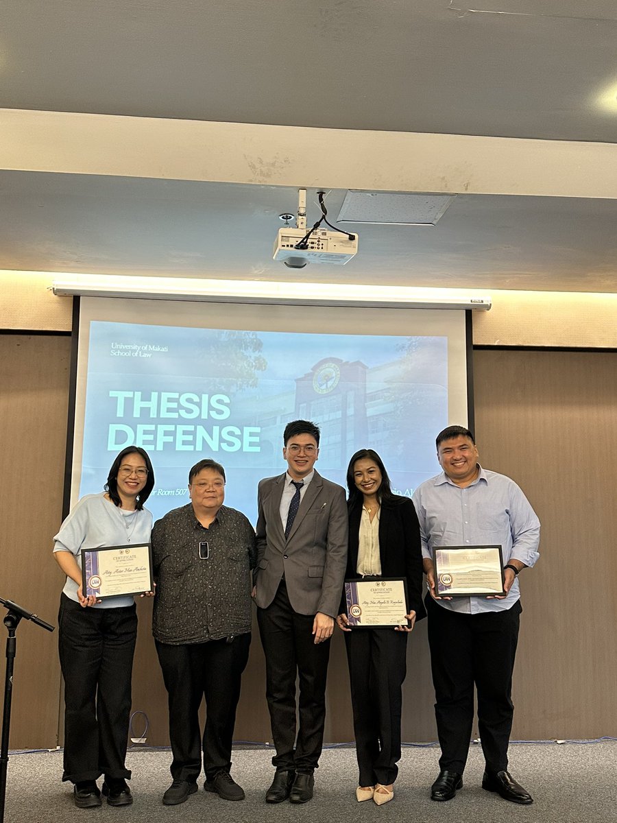 edcellss's tweet photo. One step closer to the finish line. 🎓✨
Successfully defended my thesis: 

Beyond the Refugee Definition: Protecting Climate Change–Displaced Persons in Philippine Law.

Thank you to my Thesis Adviser Atty. Yao, my family, friends and especially God🥺🙏🏻 https://t.co/k9uSBdZOYs