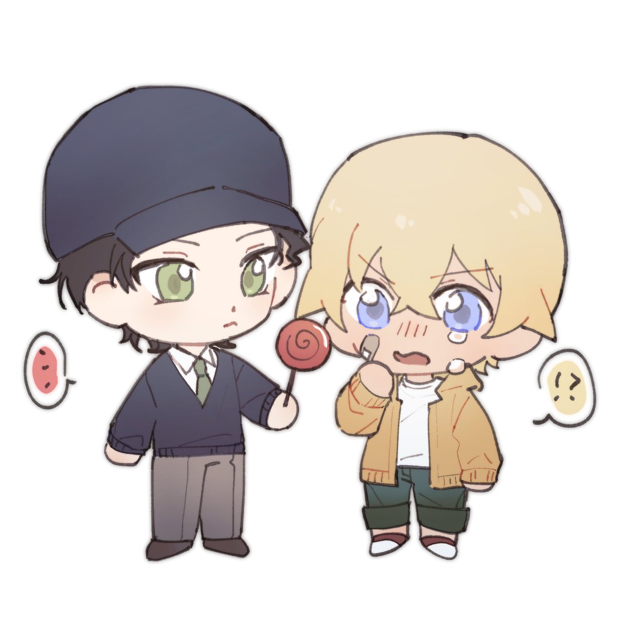 PepperKid9's tweet photo. Children's Day（赤安） https://t.co/sif7do8bls