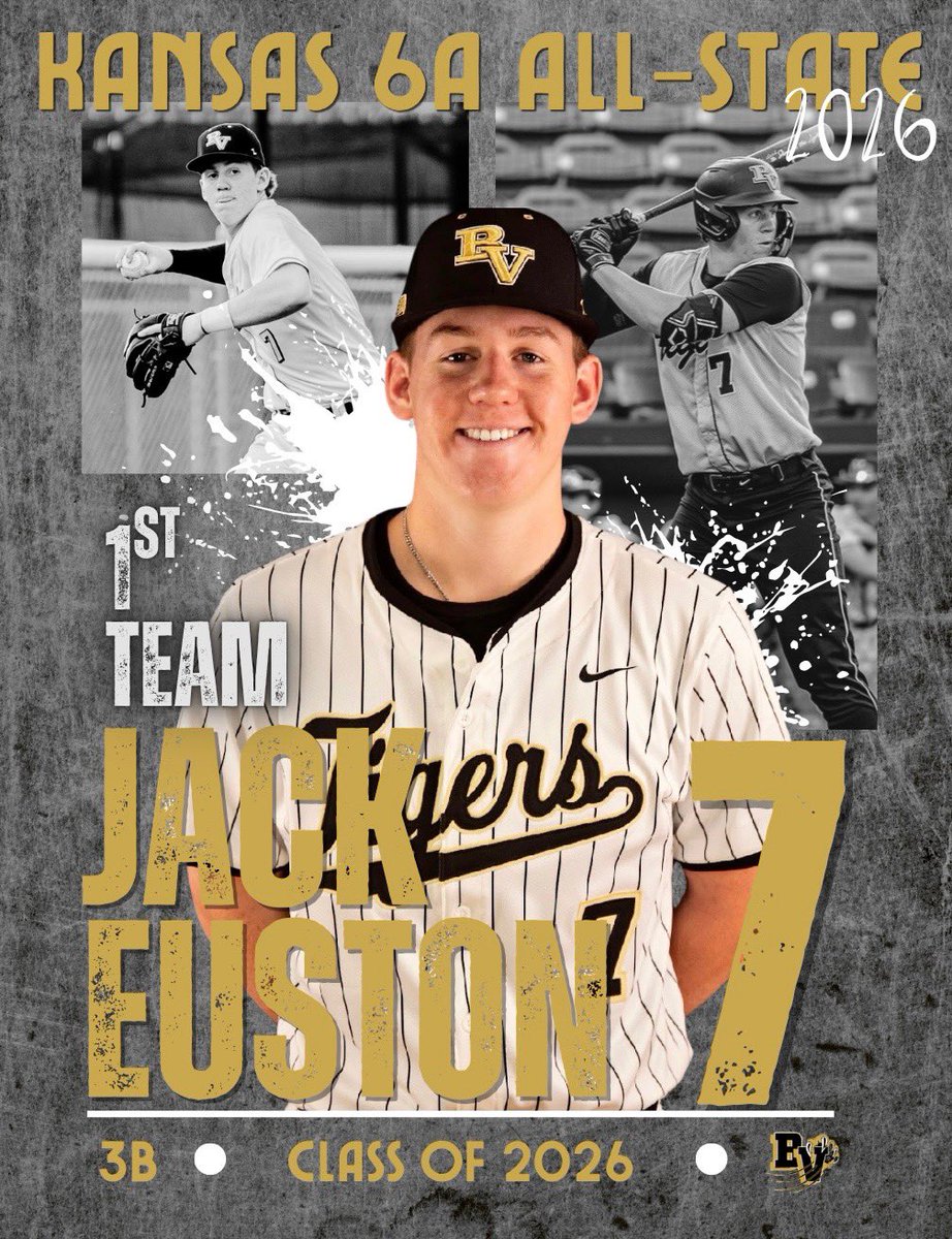 BVBaseballCoach's tweet photo. First Team All State 3rd Base
⚾️ Jack Euston https://t.co/mK2wVVgl9t