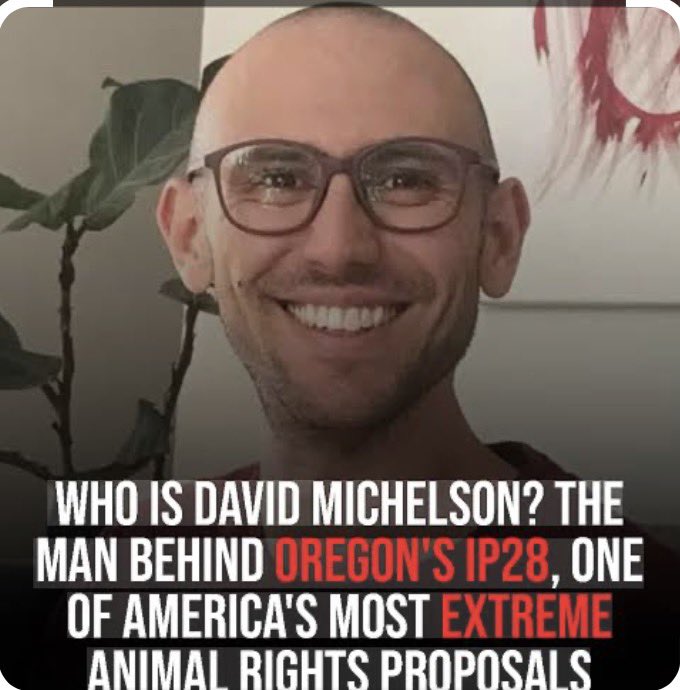 Rebekah81USA's tweet photo. Portland-based activist David Michelson 28 years old, born in Denver, Colorado is behind IP28 😂👍 what a fuckin freak! Hey crazy eyes go back to Colorado.We WILL continue to hunt fish trap ranch and breed livestock in Oregon that’s what we do here . Fck you you liberal freak! https://t.co/LgWgCpUkH3