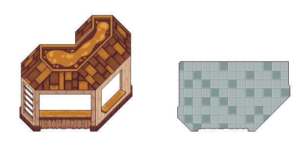 CalryaStudio's tweet photo. Hey indie gamers! Check out our new game assets! The marketplace will go on the dock as well as the platform! The dock is going to look so amazing! Our updated gameplay video will be dropping soon - so keep an eye out!✨🥹 

#gamedev #indiegames #indiedev #indiegamedev #pixelart https://t.co/d0dqKzZ0YB