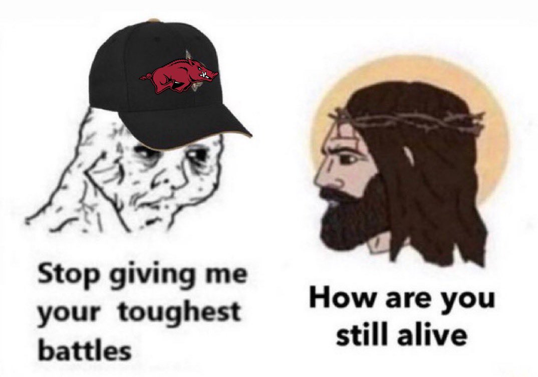 OleDavis22's tweet photo. 11 unanswered runs from Kansas. Arkansas falling apart right in front of our eyes. https://t.co/LAGinEtY0A