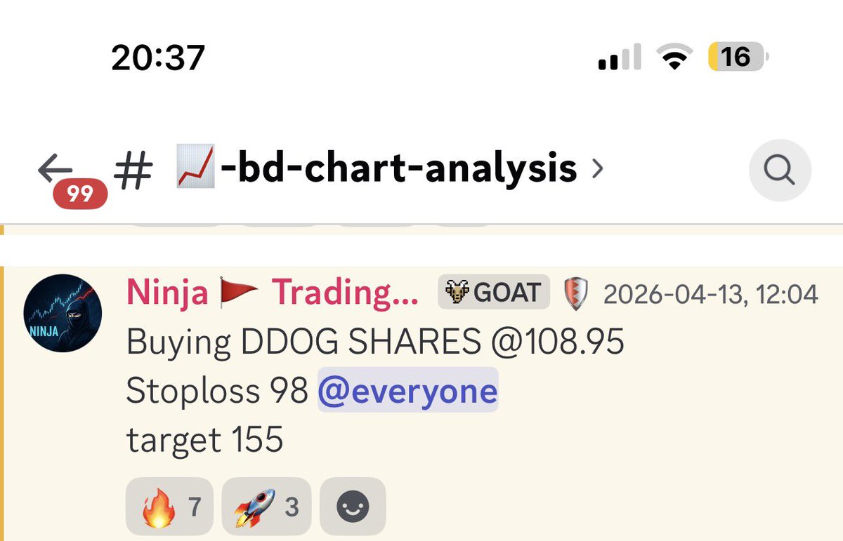 NinjaXprs's tweet photo. @Glitch_Trades Bro name the stock and i have it stamped with dates and time ! 🥰 https://t.co/5MdvgxorAj