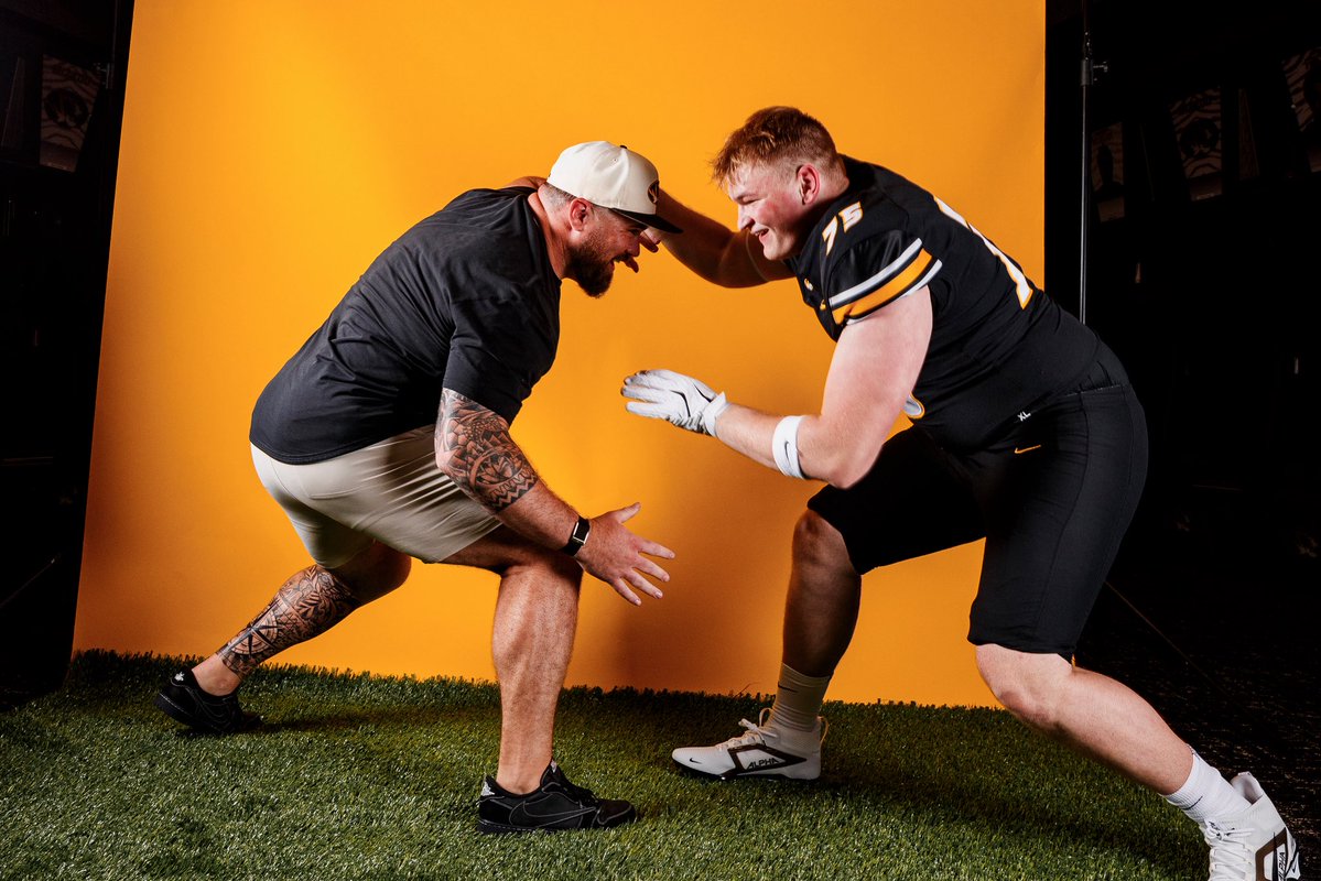 thevandalorian's tweet photo. More of Kyler Kuhn and Evan Boehm during the offensive lineman's official visit to #Mizzou: https://t.co/ahyqXws6YV https://t.co/lEqg7RcwqV