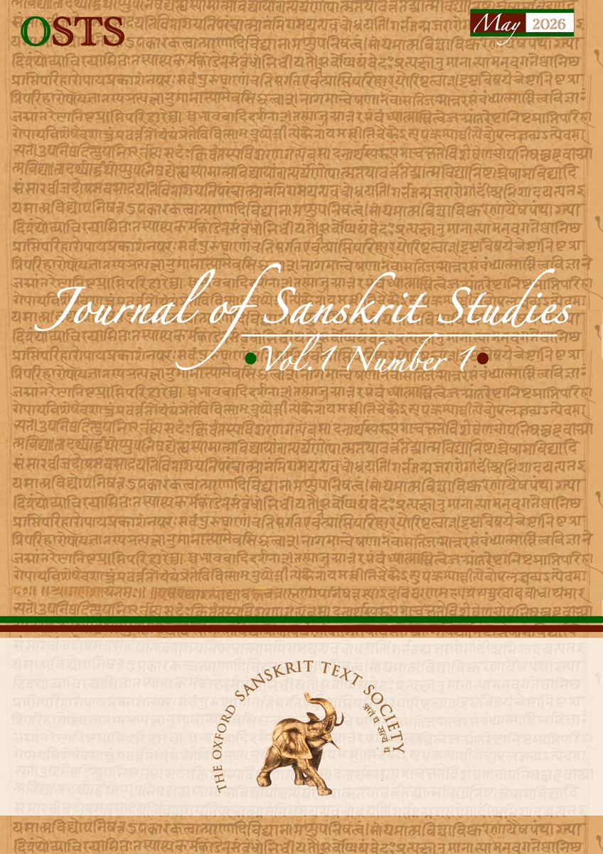 Ag0vB's tweet photo. インド古典学の最新の研究成果をオープンアクセスで公開する新たな国際学術誌、Journal of Sanskrit Studiesがついに始動。

論文第一号が早速ダウンロード可能です。

https://t.co/N8y02JUqpH https://t.co/SFhS8jWpj8