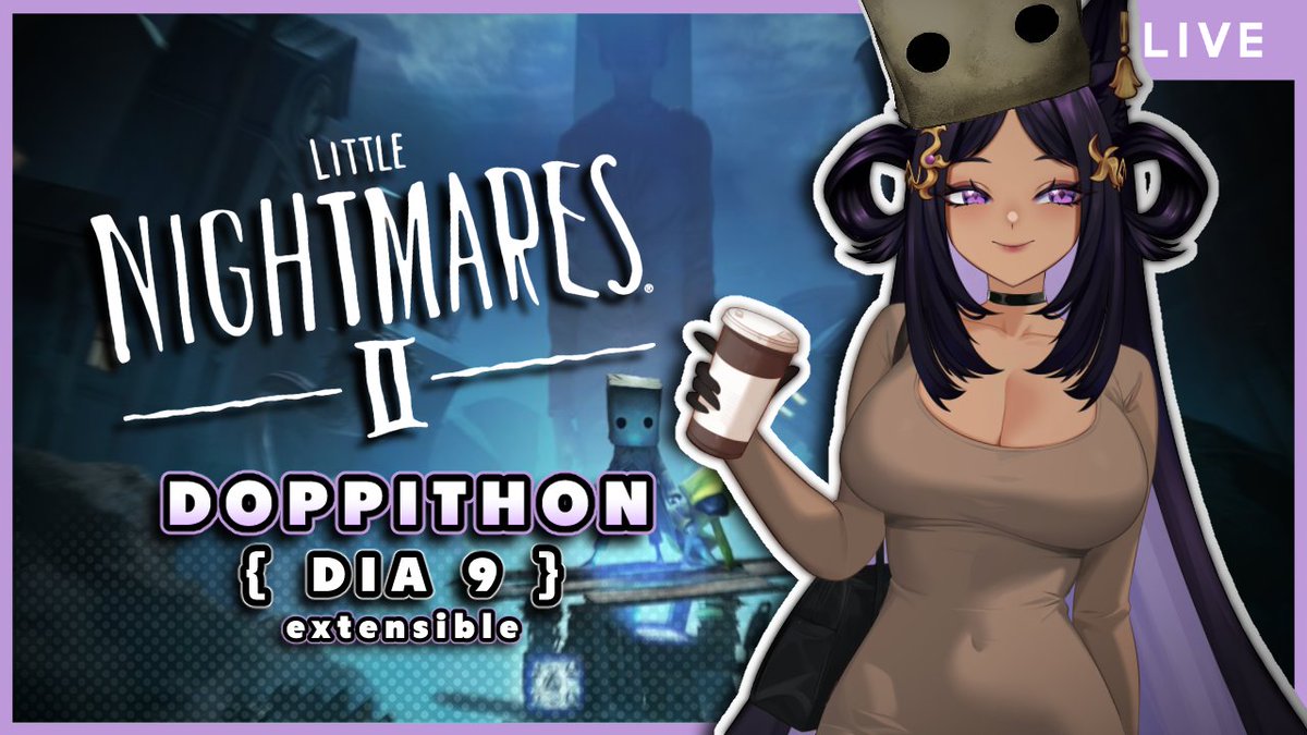 doppious's tweet photo. ¡Reanudamos el extensible con el día 9!

Recuerden sortearé más keys de Steam para el chat y continuaremos con Little Nightmares II 💜
↳🟣 https://t.co/mQUOOuRL7c

꒰ #CreadorBandai #doppiLIVE #doppithon ꒱ https://t.co/cak89lj6X7