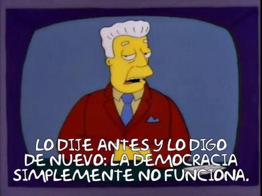 NSimpsombia's tweet photo. Y así termina otra jornada electoral en el tierrero más feliz del mundo https://t.co/5jBVEhP56C