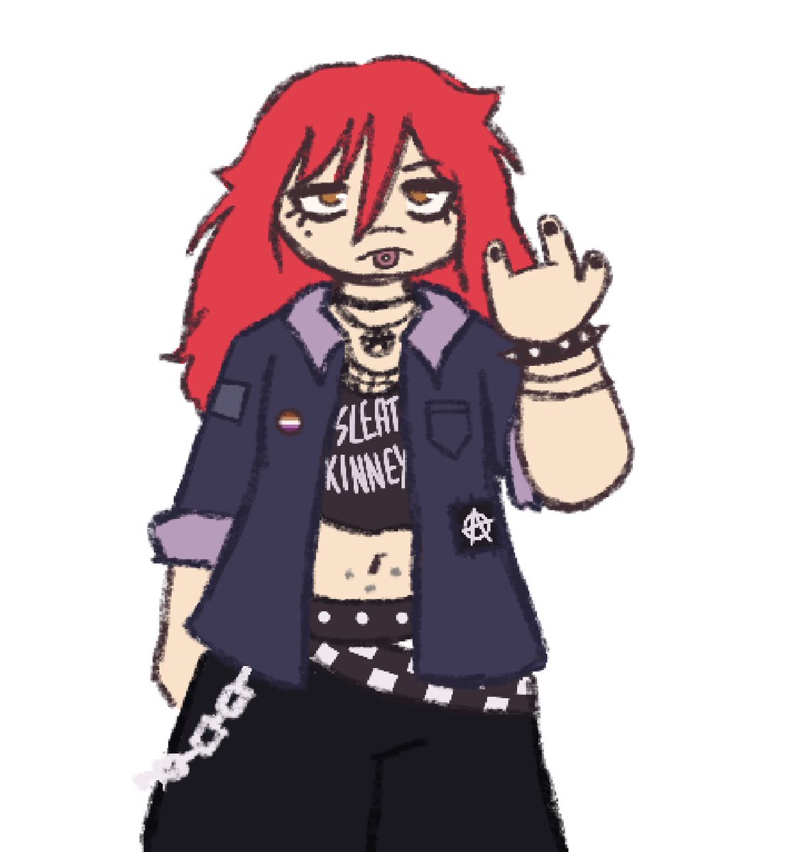 rag_poppet's tweet photo. Red McArthur my riot grrrl queen... she would totally be a huge sleater-kinney fan (me projecting) #southpark #sptwt #spred https://t.co/x0jch5smrp
