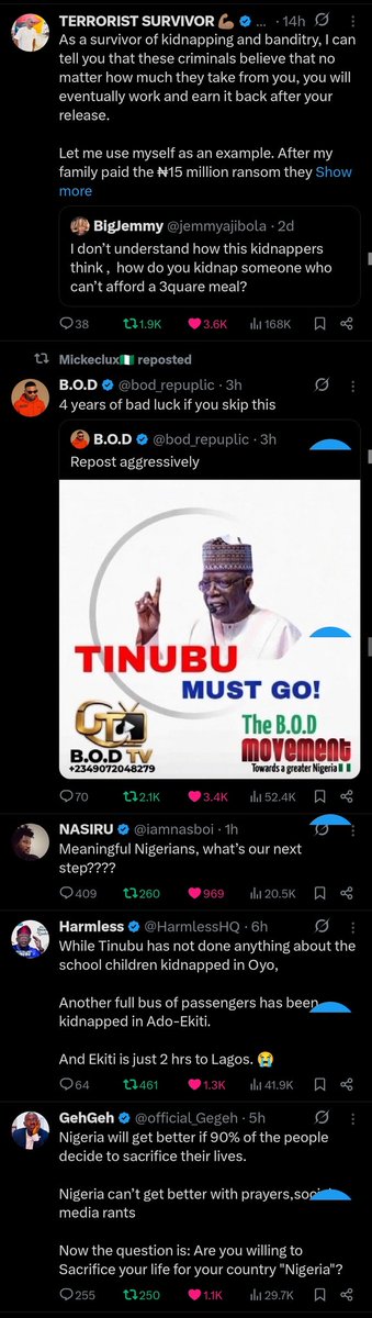 iamchidera__'s tweet photo. This is what my TL looks like. Everybody is tired of this government.

#APCOUT https://t.co/5FSzKEvOaV