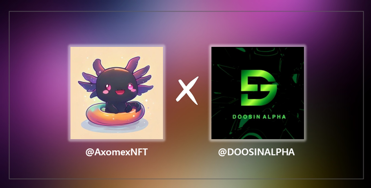 DOOSINALPHA's tweet photo. We are excited to announce our partnership with @AxomexNFT