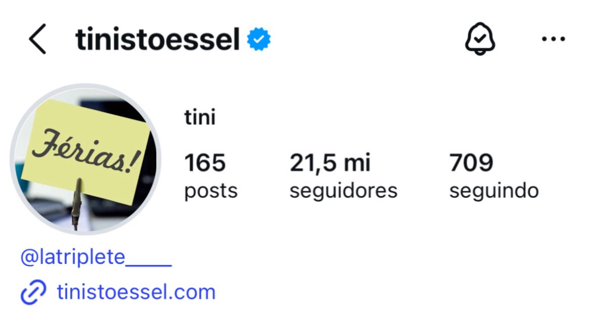 acervytini's tweet photo. 🚨TINI mudou a sua foto de perfil no instagram https://t.co/H805e9SoCH