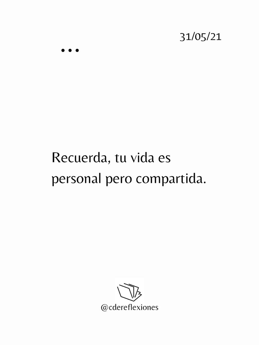cdereflexiones's tweet photo. •••
Aunque sientas soledad, no lo estás ni estarás. https://t.co/yYT45jRI1z
