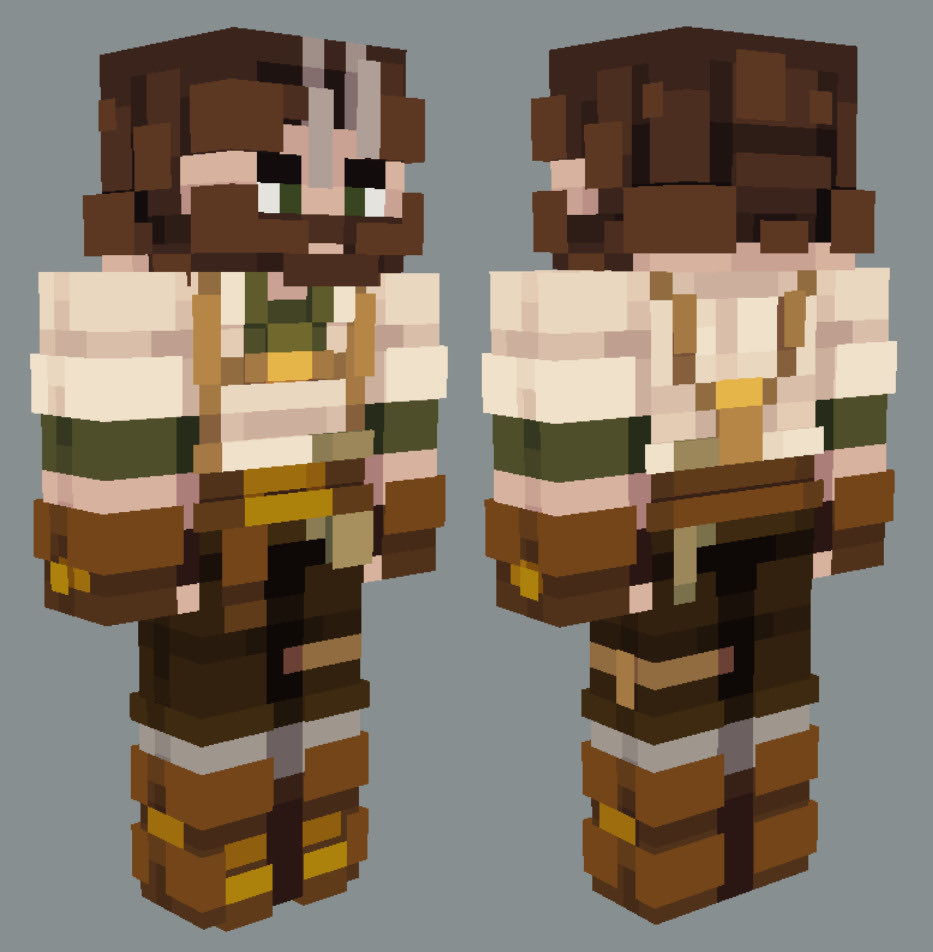 itmemikeyt's tweet photo. As I continue to build my Dwarven world in hardcore Minecraft I can also finally debut my new Dwarven Mike Skin! 

It’s me with a little twist of Linen shirts and dwarven gear! 

A HUGE thanks to @maskyzee for your incredible work 🙌🔥 https://t.co/K9cqBWwa7v