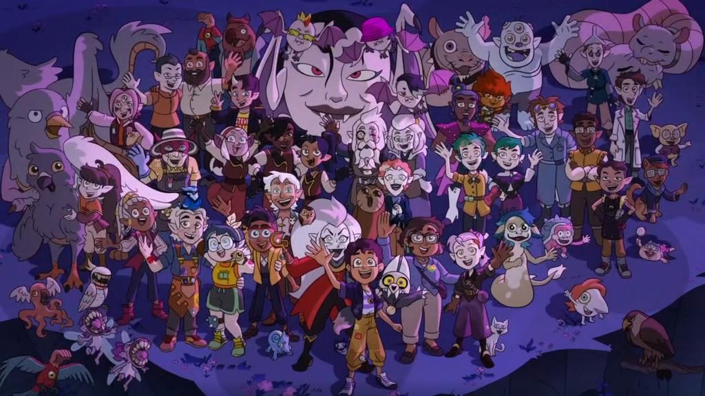 Kartbro48's tweet photo. For pride month, you should watch (or rewatch) the owl house https://t.co/6UycxEY44G