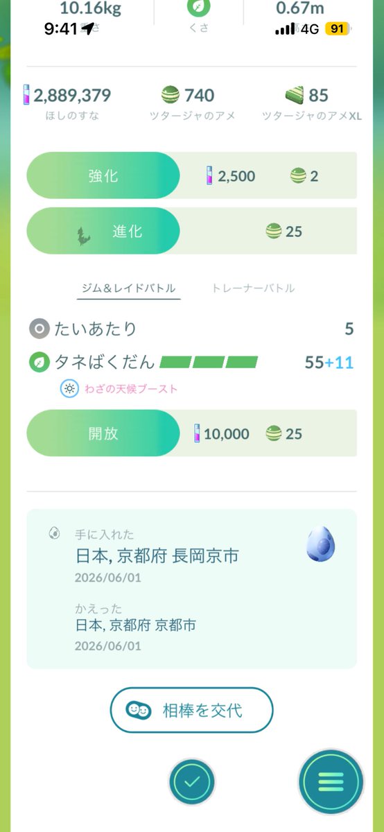 o10hi's tweet photo. 毎日の1kmたまごで初めて色違いでた https://t.co/0jLvufyveW